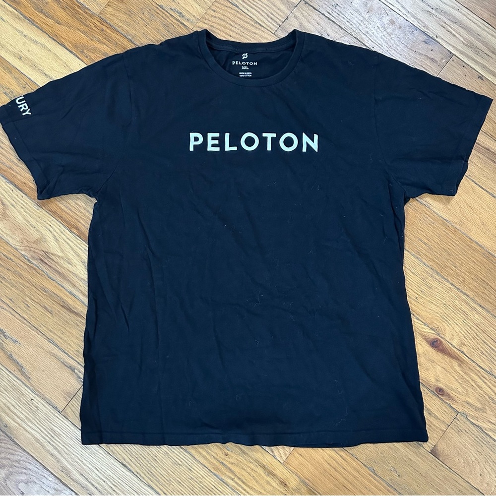 Peloton Black Century Ride Short Sleeve Tee Size 3XL
